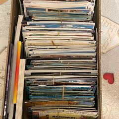 Large Shoebox full of Postcards