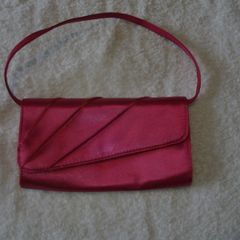 red handbag