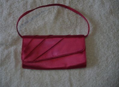 red handbag