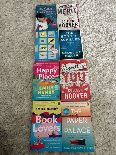 Bundle of fiction books