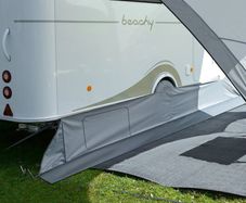 Draftskirt - Floor apron caravan apron Motorhome apron with wheel cover