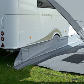 Draftskirt - Floor apron caravan apron Motorhome apron with wheel cover