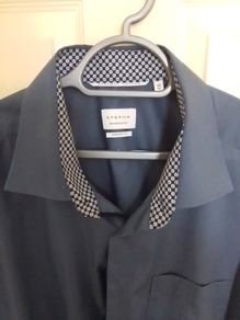 19" Eterna long sleeve dynamic cotton shirt