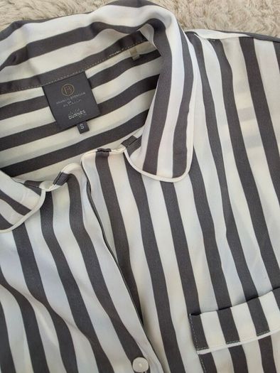 Francis Brennan Satin  grey Pyjama set S