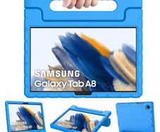 For Samsung Galaxy Tab A8 10.5 2021 Kids Case Shockproof Cover With Stand - Blue