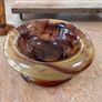 3 pieces of Davidson amber cloud glass Image 7