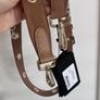 Maje Brown Suede Leather Bag Strap Image 7