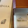 18 Ct Yellow Gold Oval Diamond Solitaire .1.51 Carat . 4 Claw Setting . Diamond Certification And Valuation Included . Image 6