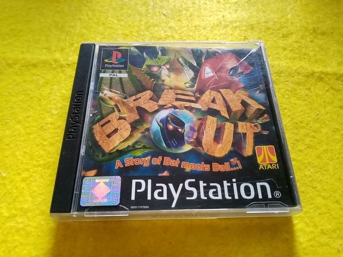 Break out PlayStation1 Ps1 PlayStation 2 ps2 games Original