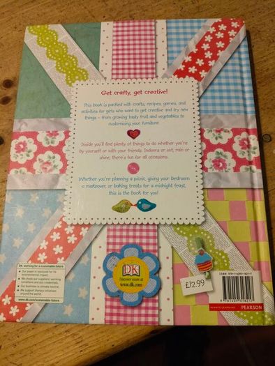 The Girls book of Crafts and Activities. New Never used.