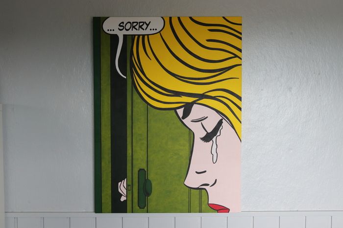 Sorry... (Acrylic Painting)