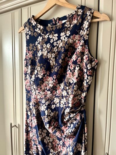 Apricot dress, uk 10, new with tag