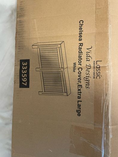 Extra large radiator cover