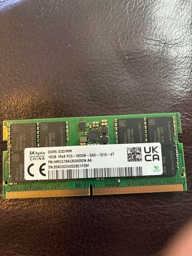 16gb DDR5 sodimm 5600B