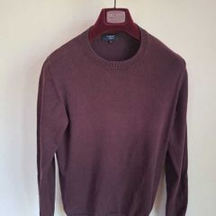long-sleeve crewneck fleece sweatshirt