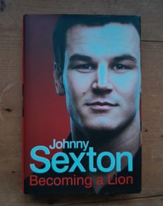 Johnny Sexton Autographed Book - Becoming A Lion