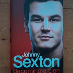 Johnny Sexton Autographed Book - Becoming A Lion