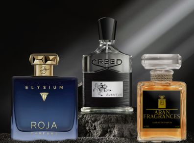 Creed Aventus and Roja Dove Elysium Inspired Fusion Extrait de Parfum by Aran Fragrances - 50% Oil Content ( No. 11)
