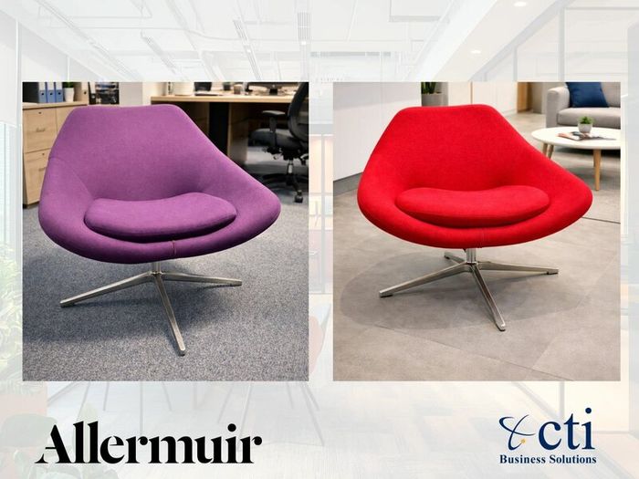 4 X Allemuir Lounge Chairs - Grade A
