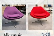4 X Allemuir Lounge Chairs - Grade A