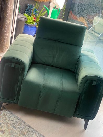 Recliner Emerald Green Arm Chair