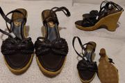 M Milano Wedge Sandals Shoes, new