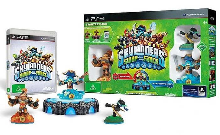 Skylanders Swap Force starter pack for PS3 console (game disc, portal, 3 characters) - better than Minecraft Mario - Playstation game