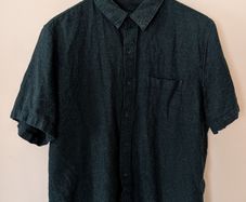 New Look Short Sleeve Button Up Shirt XL