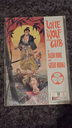 Lone Wolf and Cub 9 comic bundle lot