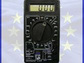 New Professional Digital Electric Multimeter With Cables and 9V Battery #12