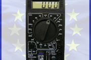 New Professional Digital Electric Multimeter With Cables and 9V Battery #12