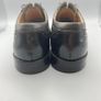 Loake Black Leather Woodstock Brogue Mens Shoes Size UK 7.5 G - Wide Fit Image 7
