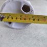 Vintage  Porcelain Old Man Smoking Pipe Cane Figurine Home Decor Collectible Image 5