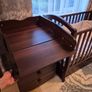 Cot bed + chest of drawers with built-in changing table Image 5
