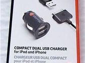 Griffin PowerJolt Micro Dual ipod iphone 4s 4 i pod ipad phone 2 Car USB charg