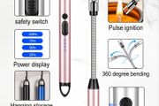USB-Powered Electronic Ignition Lighter with Fast-Charging Lithium Battery free viewing