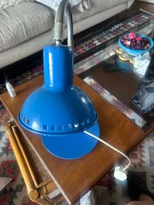 Blue lamp