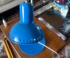 Blue lamp