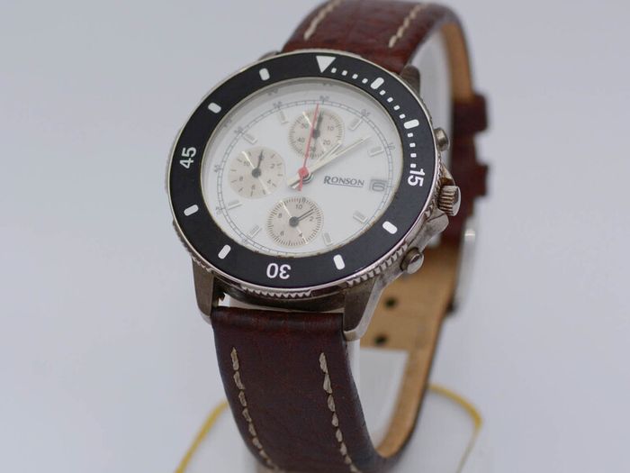 Vintage Ronson Gents Chronograph Quartz Watch