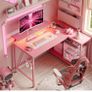 106.5CM L-Shaped Desk with Power Outlets & LED Lights Image 9