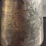 Late Victorian Vintage EPN Tankard 1880 to 1900 Engraved Floral Silver Plate Mug Image 6