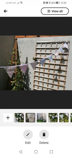 Vintage Style Bunting for Communions etc