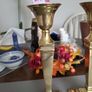 Candle stick holders brass Image 4