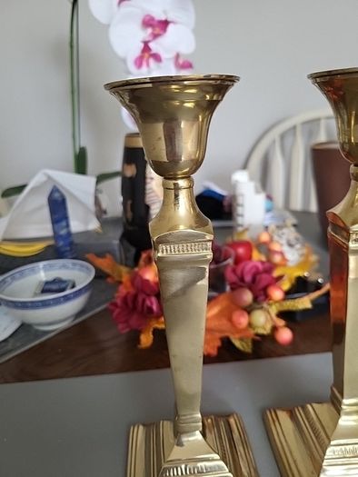 Candle stick holders brass
