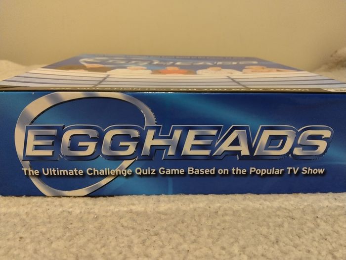 Eggheads Trivia Board Game