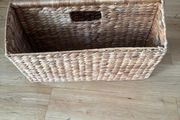 Wicker Magazine Basket