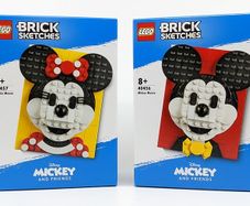 LEGO Mickey Mouse (Set 40456) & Minnie Mouse (Set 40457)