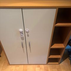 Modern Shoe Cabinet Hallway Storage Unit Excellent Condition