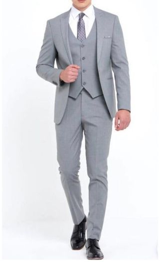 Grey 3 Piece Suit