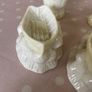Vintage Belleek China Psir bud vases & Pair of Rowing boats Image 4